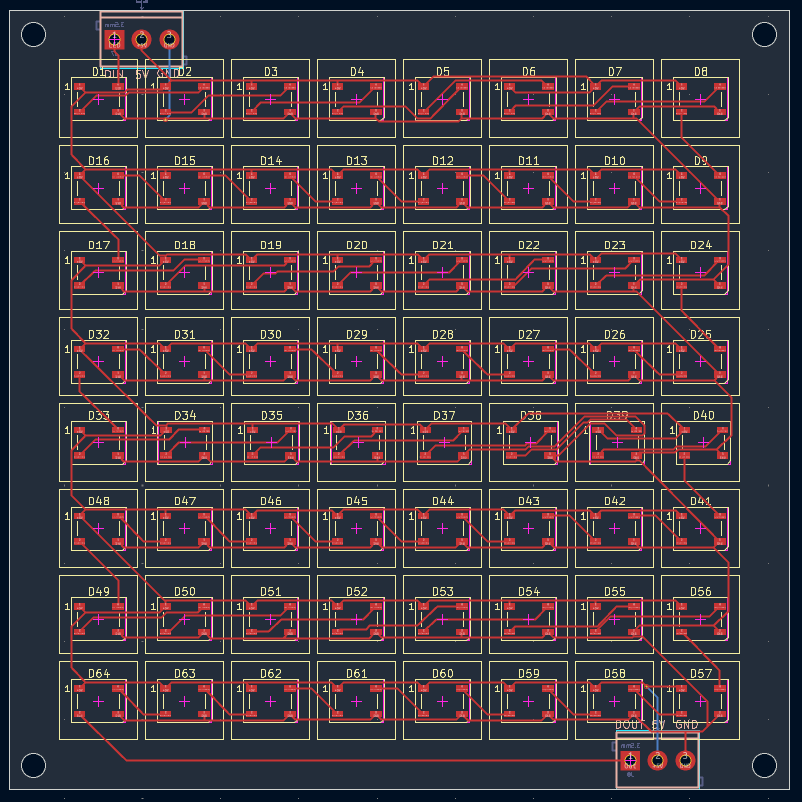 PCB layout in KiCAD